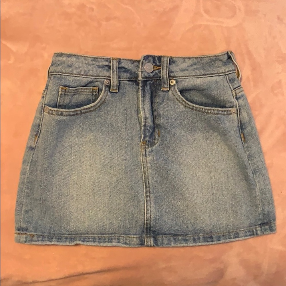 mini denim Brandy Melville skirt